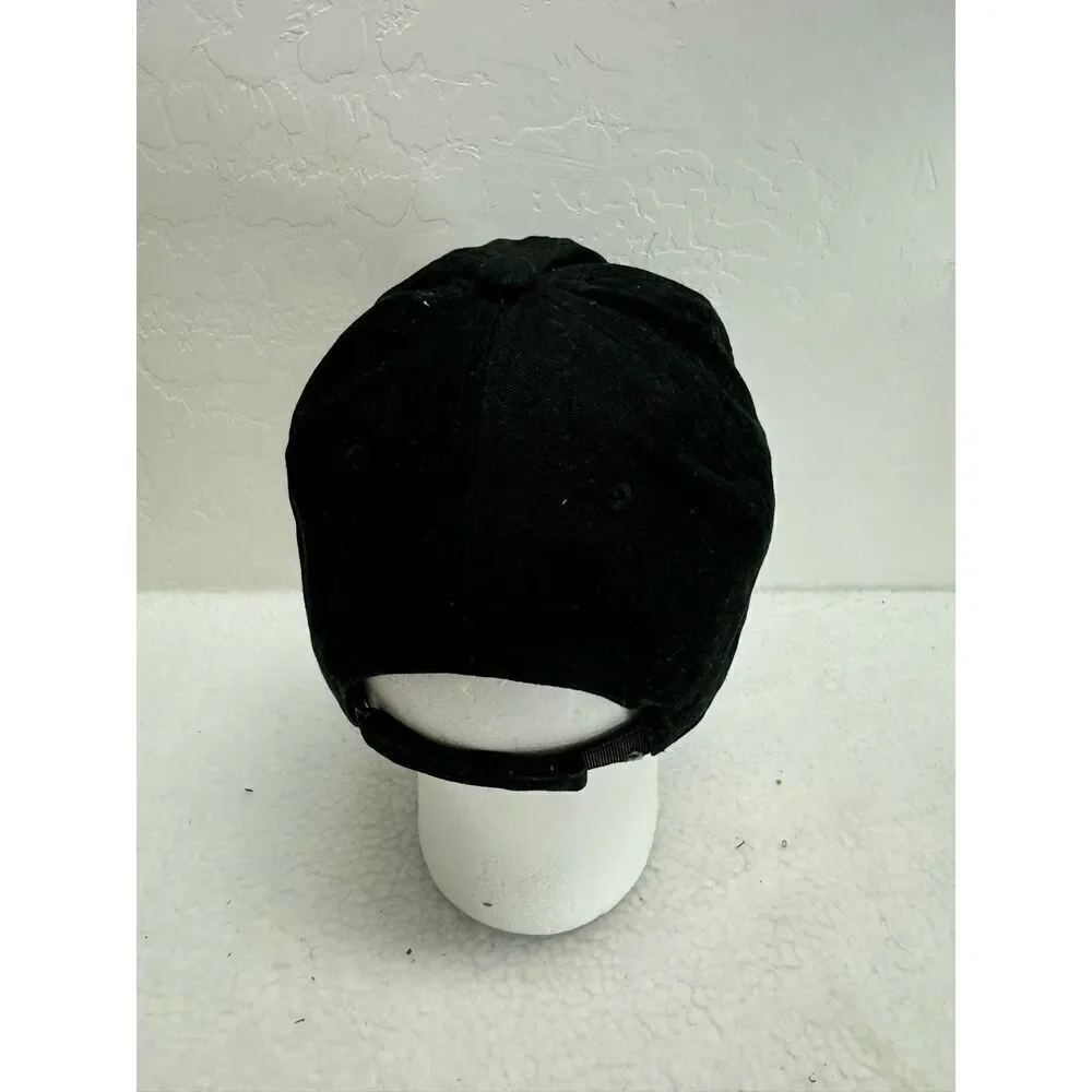 Adidas‎ Black Baseball Cap Adjustable Logo Unisex Cotton Hat